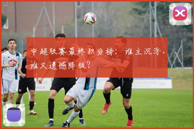 中超联赛最终积分榜：谁主沉浮，谁又遗憾降级？